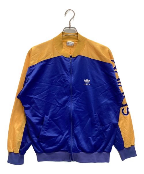 adidas（アディダス）adidas (アディダス) トラックジャケット ブルー×イエロー サイズ:SIZE Mの古着・服飾アイテム