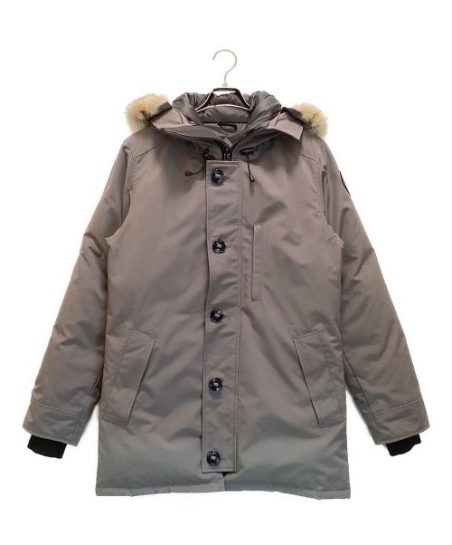 CANADA GOOSE（カナダグース）CANADA GOOSE (カナダグース) シャトーダウンジャケット　CHATEAU PARKA BLACK LABEL グレー サイズ:Mの古着・服飾アイテム