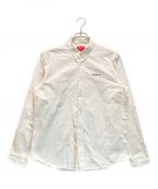 SUPREMEシュプリーム）の古着「Classic Logo Oxford Shirt / クラシックロゴオックスフォードシャツ」｜ホワイト