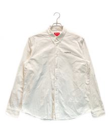 SUPREME（シュプリーム）の古着「Classic Logo Oxford Shirt / クラシックロゴオックスフォードシャツ」｜ホワイト