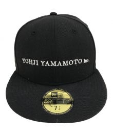 New Era×YOHJI YAMAMOTO（ニューエラ×ヨウジヤマモト）の古着「キャップ」｜ブラック