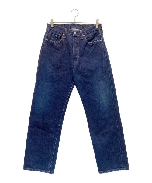 LEVI'S（リーバイス）LEVI'S (リーバイス) 501デニムパンツ　ボタン裏555　バレンシア復刻　110周年　90s　USA製 インディゴ サイズ:W34の古着・服飾アイテム