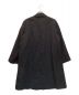 ATON (エイトン) NIDOM SILK LINEN BALMACAAN COAT / シルク リネン バルマカーン コート ブラック サイズ:02：35000円