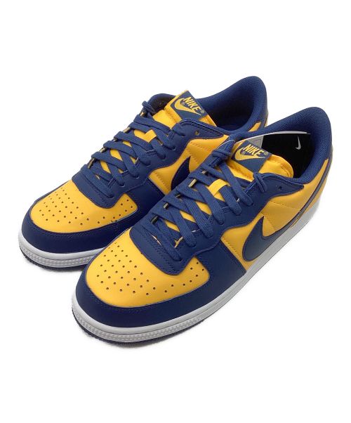 NIKE（ナイキ）NIKE (ナイキ) Terminator Low Michigan / ターミネーター ロー ミシガン イエロー×ネイビー サイズ:28 未使用品の古着・服飾アイテム