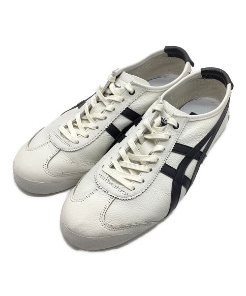 Onitsuka Tiger（オニツカタイガー）Onitsuka Tiger (オニツカタイガー) スニーカー　MEXICO 66 ホワイト×ブラック サイズ:27.5の古着・服飾アイテム