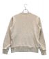 ACNE STUDIOS (アクネ ストゥディオス) Fairview Face Patch Crew Neck Sweatshirt / フェアビュー フェイスパッチ クルーネック スウェットシャツ ベージュ サイズ:XS：10000円