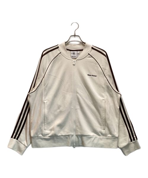 adidas（アディダス）adidas (アディダス) WALES BONNER (ウェールズボナー) STATEMENT TRACK TOP スウェットトラックジャケット ベージュ サイズ:4XLの古着・服飾アイテム