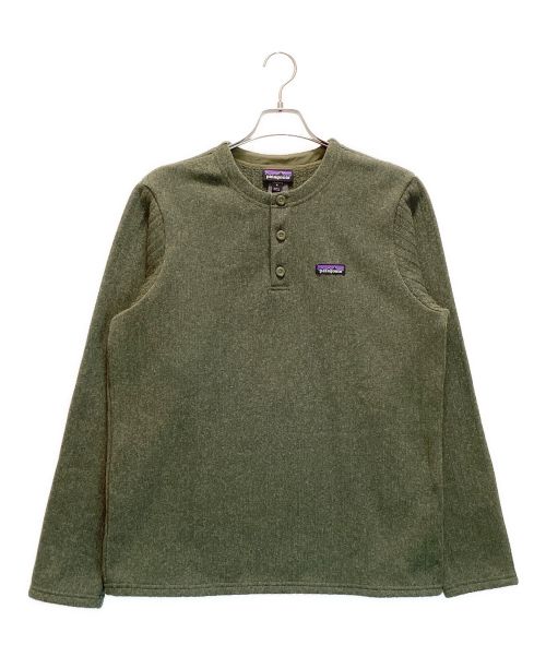 Patagonia（パタゴニア）Patagonia (パタゴニア) ベターセーター　プルオーバー　ヘンリーネック オリーブ サイズ:Mの古着・服飾アイテム