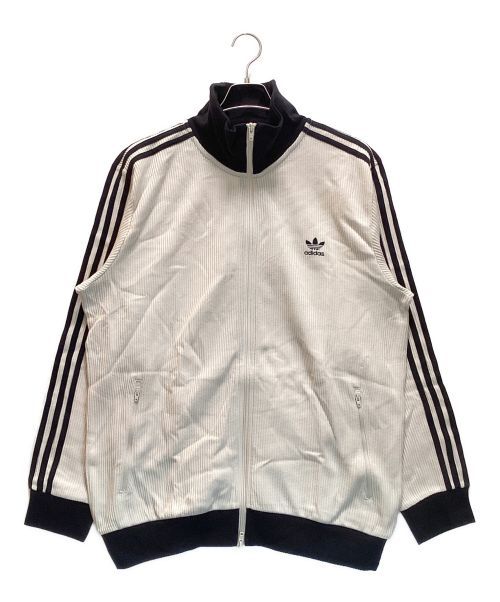 adidas Originals（アディダスオリジナル）adidas originals (アディダスオリジナル) ワッフルベッケンバウアー トラックジャケット アイボリー サイズ:2XL 未使用品の古着・服飾アイテム