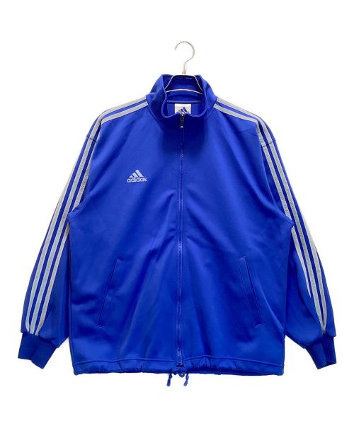 adidas（アディダス）adidas (アディダス) 古着トラックジャケット　00S　万国旗タグ ブラック サイズ:Lの古着・服飾アイテム