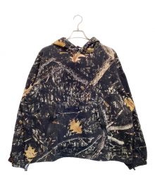 TIGHTBOOTH PRODUCTION（タイトブースプロダクション）の古着「BULLET CAMO HOODIE / バレットカモフーディ オリジナルツリーカモ」｜ブラック