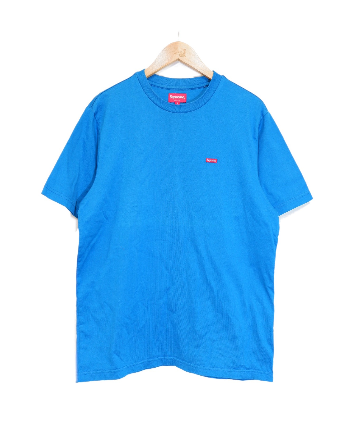 中古 古着通販 Supreme シュプリーム スモール ボックスロゴtシャツ ブルー サイズ S Small Box Logo Tee ss ブランド 古着通販 トレファク公式 Trefac Fashion