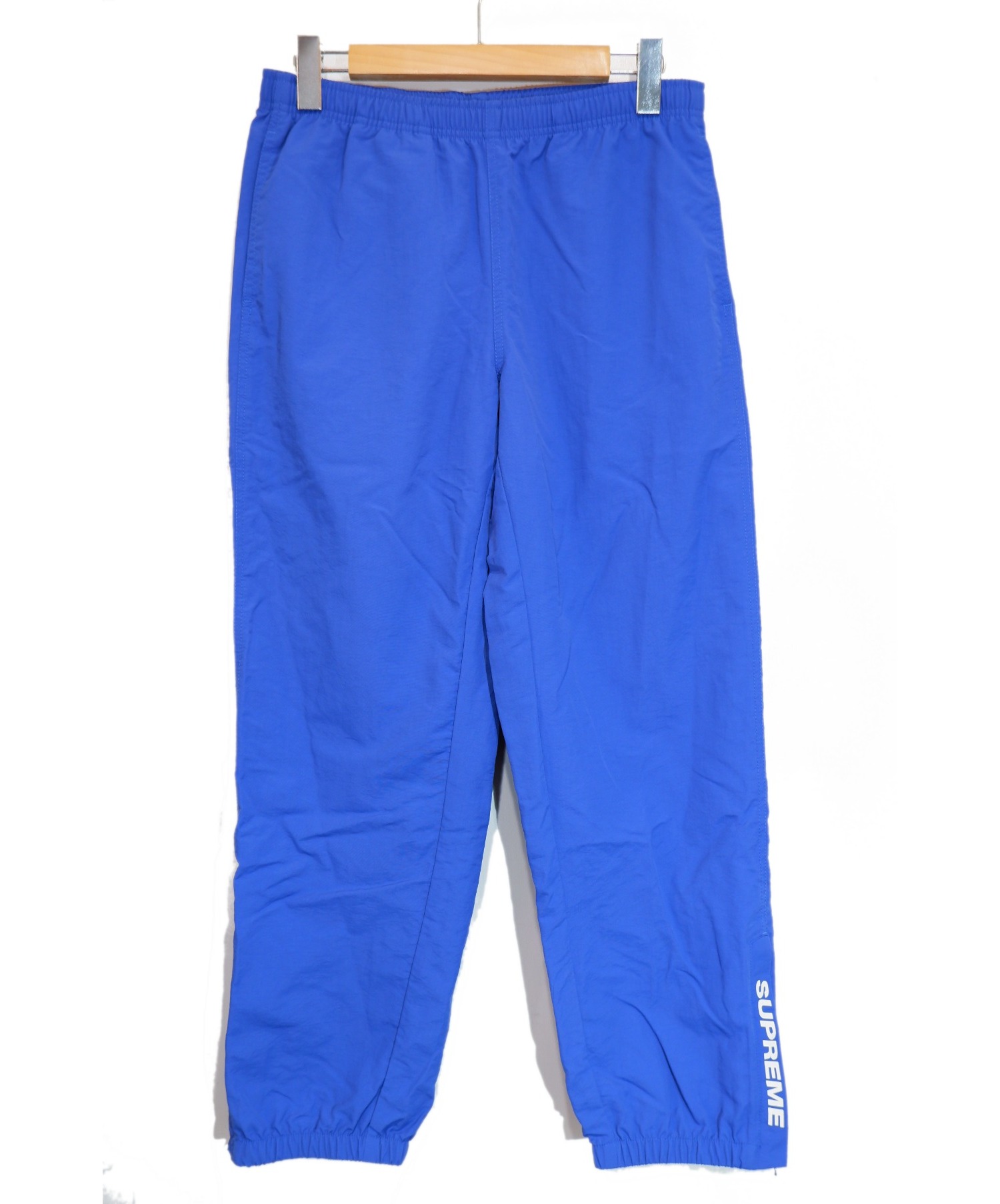 中古 古着通販 Supreme シュプリーム Warm Up Pant ナイロントラックパンツ ブルー サイズ S ブランド 古着通販 トレファク公式 Trefac Fashion