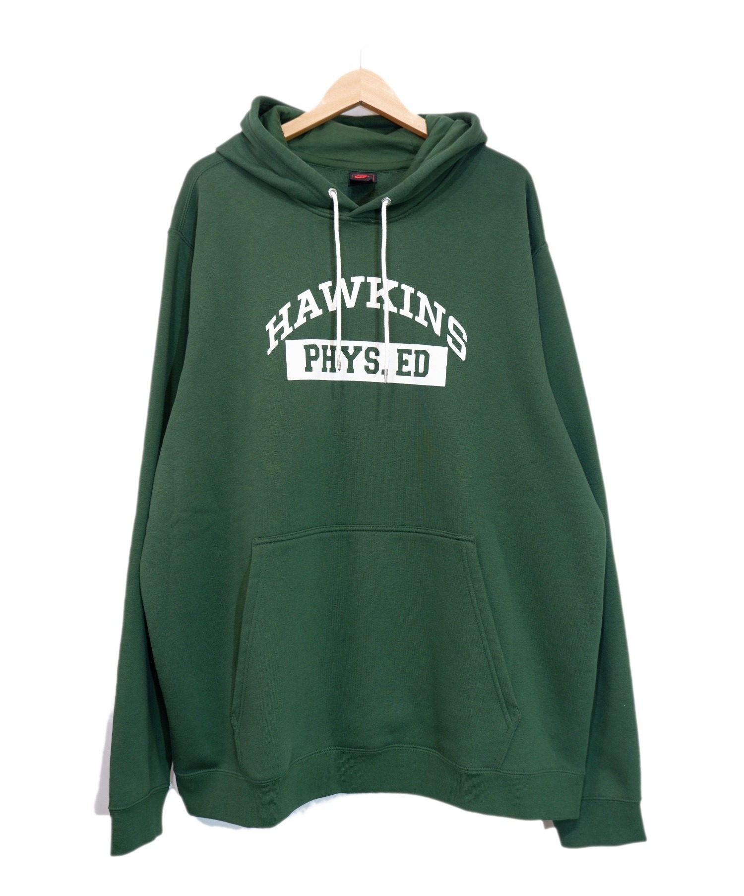 stranger things nike hoodie green