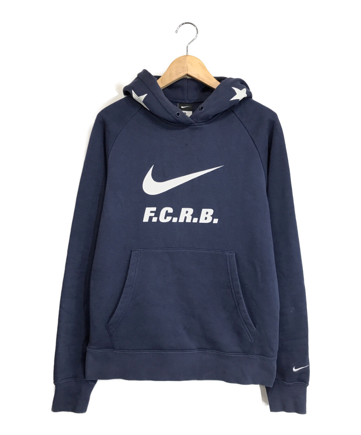 希少 FCRB Nike AUTHENTIC LOGO SWOOSH HOODY - パーカー