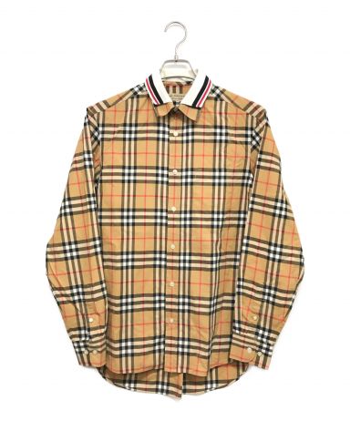 [中古]BURBERRY(バーバリー)のメンズ トップス ダブルカラーノヴァチェックシャツ