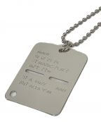 1017 ALYX 9SMアリクス）の古着「Military Tag ball-chain necklace」｜シルバー