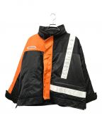 TENDER PERSONテンダ―パーソン）の古着「HI-VIS MOUTAIN GUIDE JACKET」｜ブラック×オレンジ