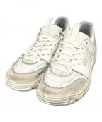 amiアミ）の古着「Running Lucky 9 Sneaker　ローカットスニーカー」｜ホワイト