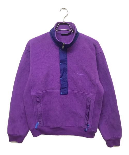 Patagonia（パタゴニア）Patagonia (パタゴニア) ［古着］アノラックフリースジャケット パープル サイズ:Mの古着・服飾アイテム