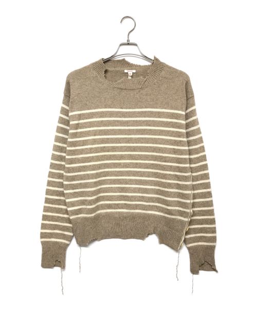 masu（エムエーエスユー）MASU (エムエーエスユー) PABLO SWEATER ベージュ サイズ:48の古着・服飾アイテム