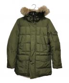 WOOLRICHウールリッチ）の古着「BLIZZARD PARKA ダウンコート」｜グリーン