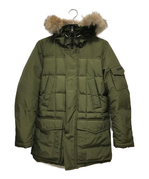 WOOLRICH（ウールリッチ）WOOLRICH (ウールリッチ) BLIZZARD PARKA ダウンコート グリーン サイズ:SIZE EU XSの古着・服飾アイテム