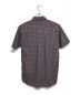 MISTER GENTLE MAN (ミスタージェントルマン) NEW YRS LETTERED SHIRTS 半袖チェックシャツ ネイビー サイズ:M：3480円