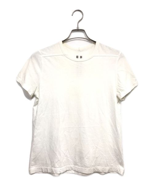 RICK OWENS（リックオウエンス）RICK OWENS (リック オウエンス) DIRT SHORT LEVEL TEE ホワイト サイズ:Ｓの古着・服飾アイテム