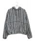 stussy（ステューシー）の古着「FLANNEL WORK JACKET」｜ブルー×ホワイト