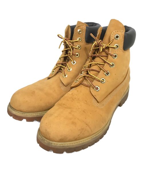 Timberland（ティンバーランド）Timberland (ティンバーランド) 6inch Boot レースアップ ブーツ ブラウン サイズ:SIZE 10Wの古着・服飾アイテム