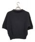 apartment Three (アパートメントスリー) Cotton-Blend Knitted Polo Shirt ブラック サイズ:1：7800円