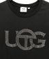 UGG (アグ) TELFAR (テルファー) TELFAR コラボ ストーンロゴTシャツ ブラック サイズ:L：2980円