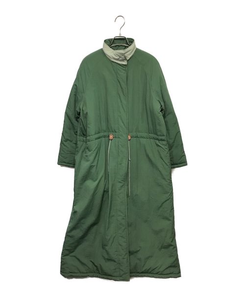 6(ROKU) BEAUTY&YOUTH（ロク ビューティーアンドユース）6(ROKU) BEAUTY&YOUTH (ロク ビューティーアンドユース) NYLON PADDING COAT 中綿コート グリーン サイズ:36の古着・服飾アイテム