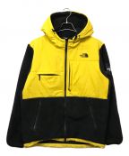 THE NORTH FACEザ ノース フェイス）の古着「Denali Hoodie デナリジャケット」｜ブラック×イエロー