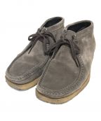 PADMORE&BARNES×STEVEN ALANパドモア&バーンズ×スティーブンアラン）の古着「Original Low Suede ワラビーシューズ」｜グレー