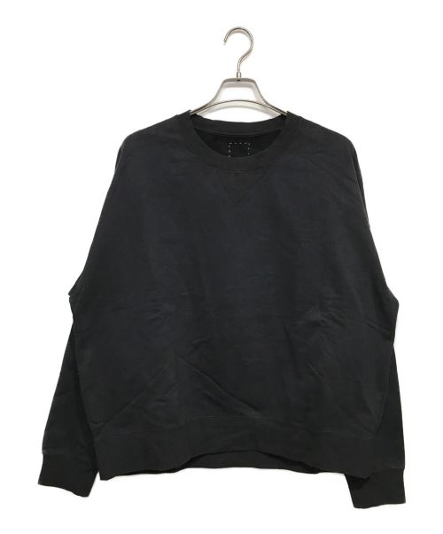 VISVIM（ビズビム）VISVIM (ビズビム) ULTIMATE AMPLUS SB SWEAT L/S ブラック サイズ:3の古着・服飾アイテム