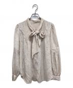 HER LIP TOハーリップトゥ）の古着「Bow-Tie Lace Trimming Blouse」｜vanilla