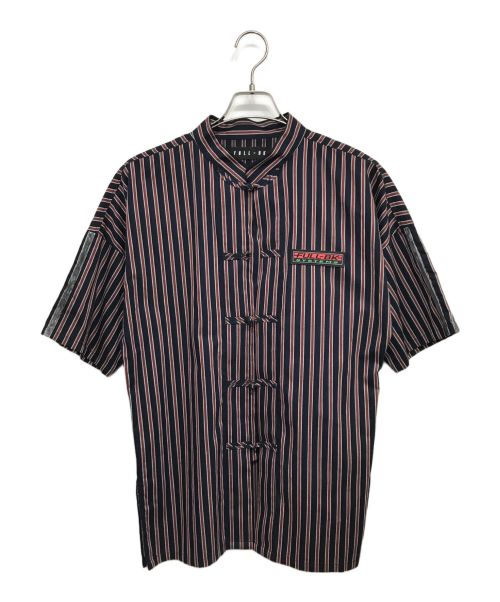 FULL-BK（フルビーケー）FULL-BK (フルビーケー) CHINA SHIRT チャイナシャツ ネイビー サイズ:Mの古着・服飾アイテム