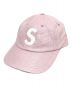 SUPREME（シュプリーム）の古着「Raffia S Logo 6-panel キャップ」｜ピンク