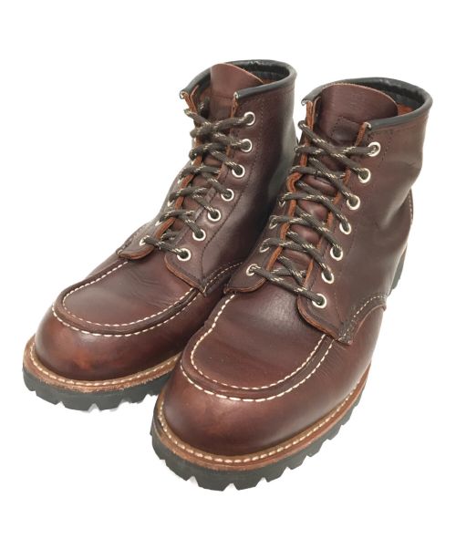 RED WING（レッドウィング）RED WING (レッドウィング) RoughNeck レースアップブーツ ブラウン サイズ:27.5の古着・服飾アイテム