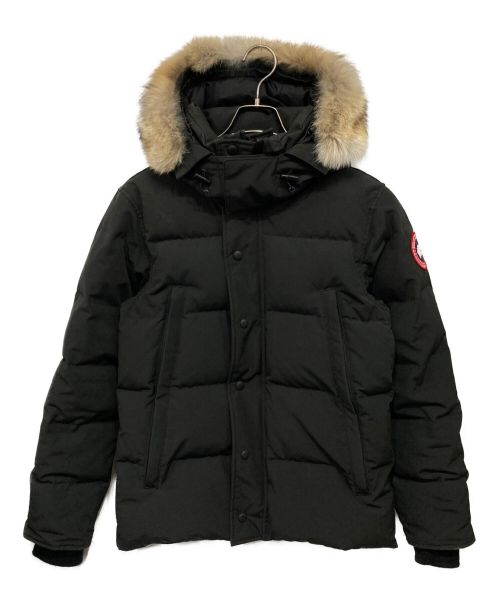 CANADA GOOSE（カナダグース）CANADA GOOSE (カナダグース) Wyndham Parka Fusion Fit Heritage ダウンジャケット ブラック サイズ:Sの古着・服飾アイテム