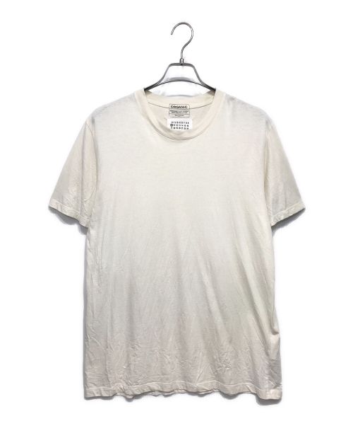 Maison Margiela 10（メゾンマルジェラ 10）Maison Margiela 10 (メゾンマルジェラ 10) オーガニックコットン パックTシャツ アイボリー サイズ:1の古着・服飾アイテム