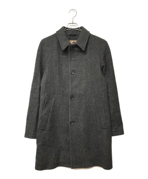 Sealup（シーラップ）Sealup (シーラップ) LORO PIANA (ロロピアーナ) ウールコート チャコールグレー サイズ:46の古着・服飾アイテム