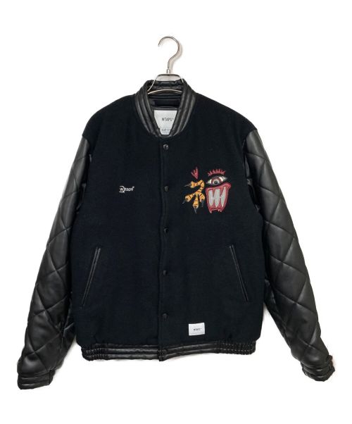 WTAPS（ダブルタップス）WTAPS (ダブルタップス) CANAL JACKET WONY. MOSSER スタジャン ブラック サイズ:X 02の古着・服飾アイテム