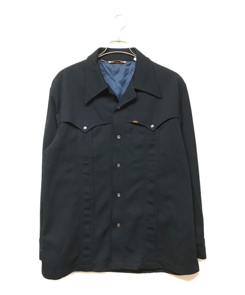 Wrangler（ラングラー）Wrangler (ラングラー) USA製ウエスタンポリジャケット ネイビー サイズ:XLLの古着・服飾アイテム