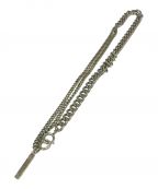 s'yteサイト）の古着「6-WAY CURVED CHAIN BRACELET NECKLACE ネックレス」｜シルバーカラー
