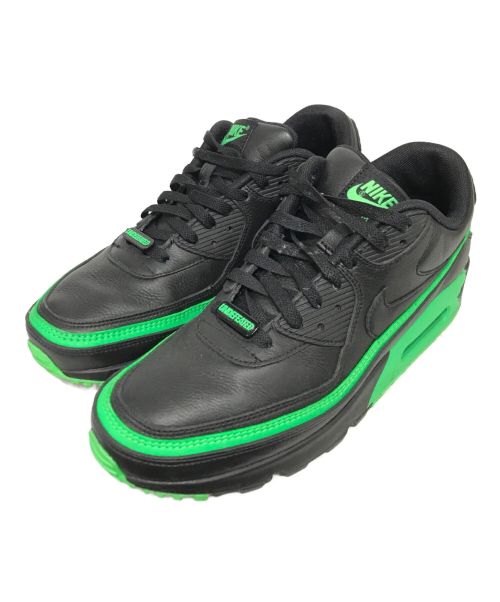 NIKE（ナイキ）NIKE (ナイキ) UNDERFEATED (アンディフィーテッド) AIR MAX 90 ローカットスニーカー ブラック×グリーン サイズ:28cmの古着・服飾アイテム