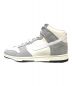 NIKE (ナイキ) DUNK HIGH SAIL/GREY ハイカットスニーカー ホワイト×グレー サイズ:27cm：7800円