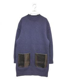 CELINE（セリーヌ）の古着「CASHMERE JUMPER ニット」｜ネイビー